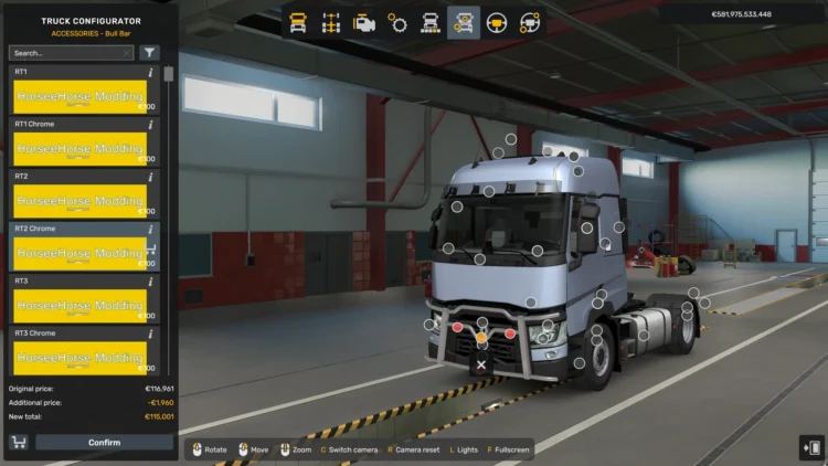 Renault T Evo Tuning Pack v1.58