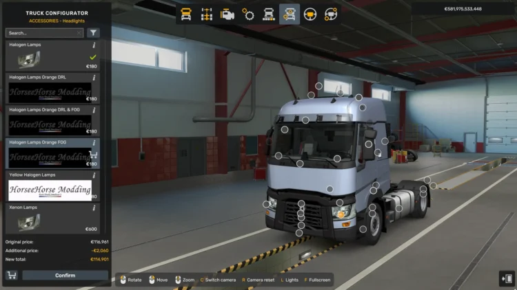 Renault T Evo Tuning Pack v1.58