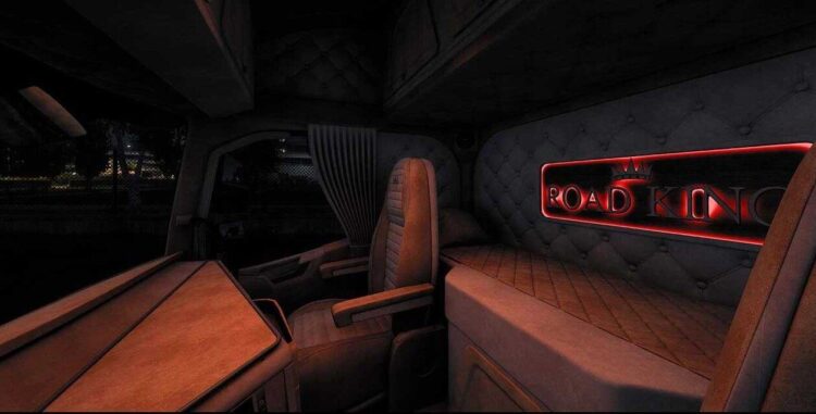 Volvo FH16 Road King Interior v1.58