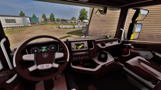 Scania Next Gen Brown – White Interior 1.58
