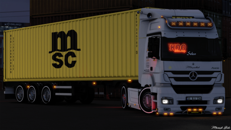 Sekoo Mercedes Axor 1840 Real Truck