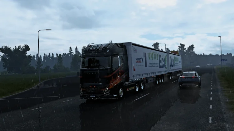 Realistic Weather System V2.5 [ETS2 1.58]