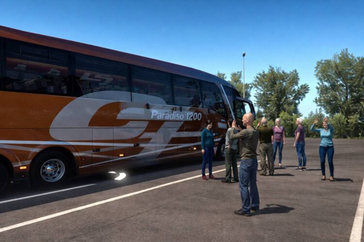 Passenger Transport for BUSES - Ets2 [1.50 - 1.58]