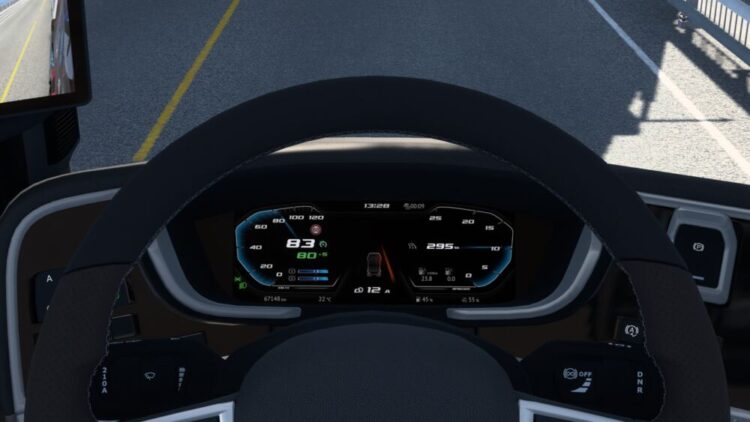 DAF 2021 Needle Dashboard