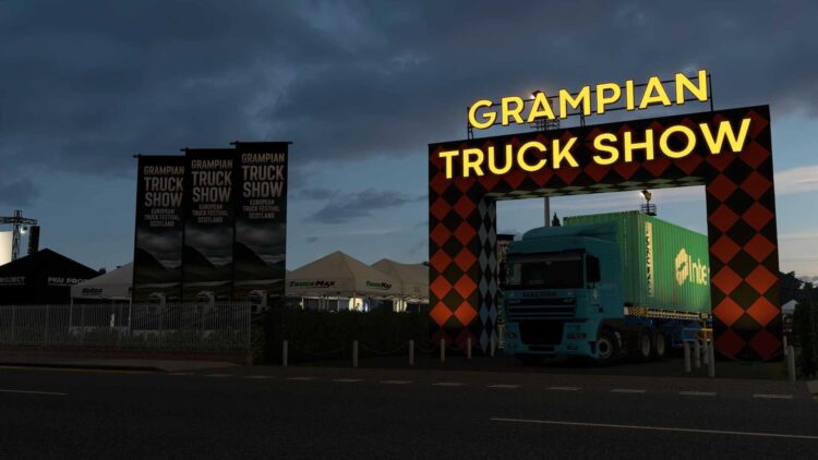Dean Sykes Grampian ETS2 Truck Show v1.0
