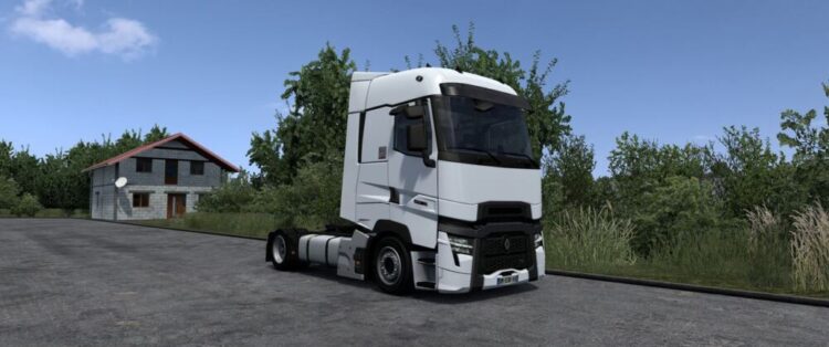 Low Deck Chassis Addon for SCS Renault Range T & T EVO v 1.9