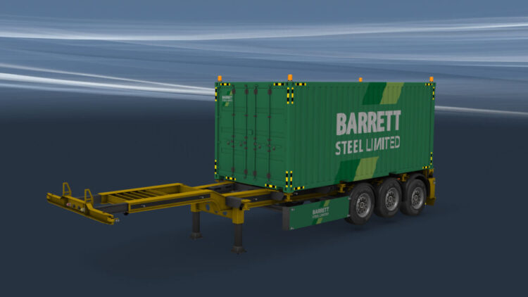 20FT CONTAINER G1 PACK TRAILER ETS2 1.58