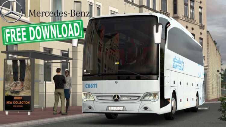 Mercedes Benz-Travego 15 SHD 2015 SAPTACO Skinpack