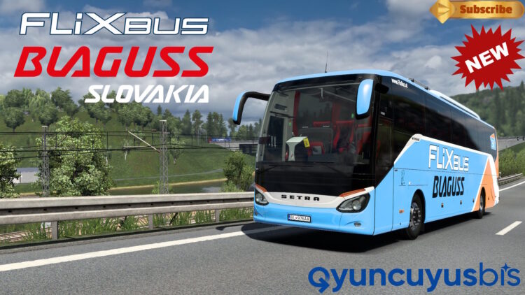SetraS516HD FlixBus x BLAGUSS SKIN