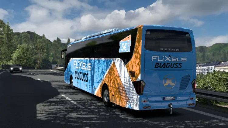 SetraS516HD FlixBus x BLAGUSS SKIN