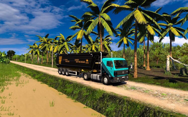 Map Kaltim V1 For ETS2 1.40 to 1.58
