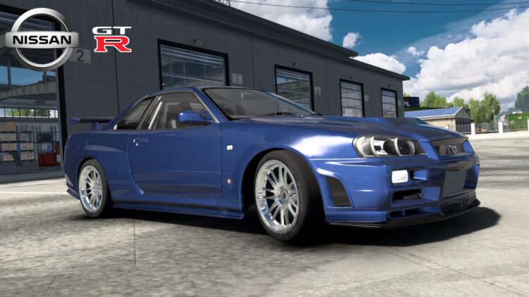 Nissan GTR R34 ETS2 1.49-1.58