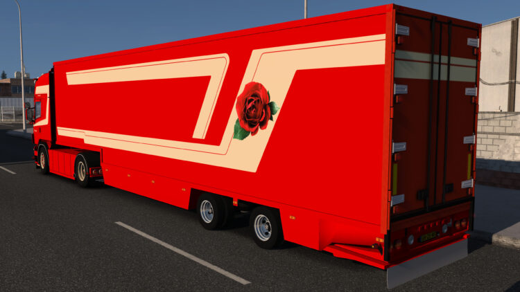 SCANIA 164L FLOWERS AND TRAILER V2 1.58