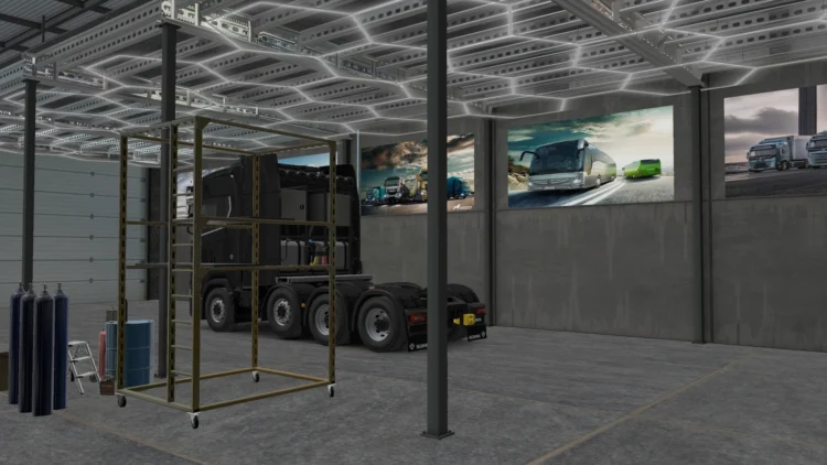 Showroom Tuning Garage Custom ETS2 1.58