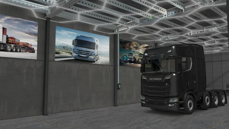 Showroom Tuning Garage Custom ETS2 1.58