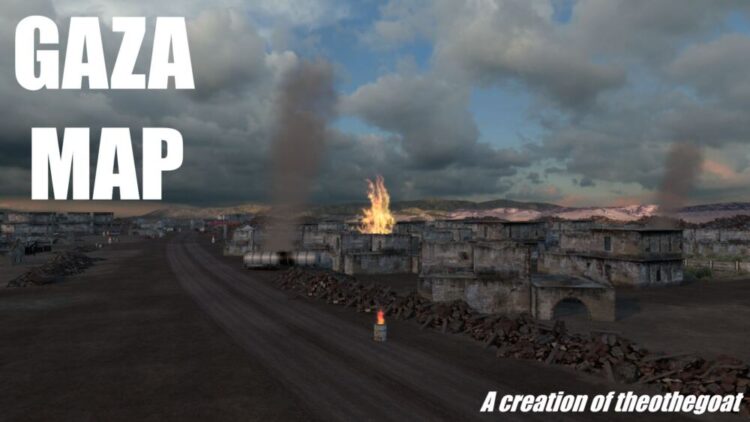 Gaza Map 1.58