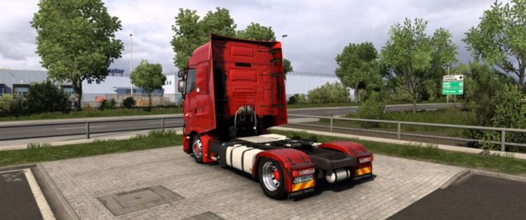 Low deck chassis addon for Renault Range T & T EVO v1.9 1.58