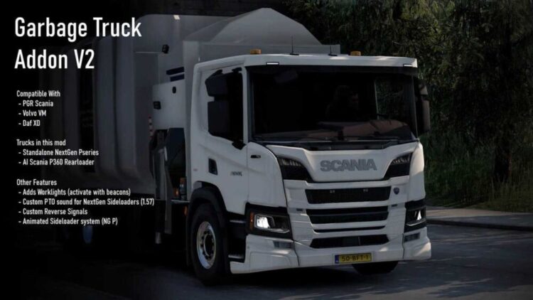 Mega Garbage Truck Addon v2.0