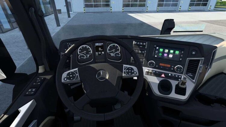 New Actros MP4 Cabin Overhaul v1.58