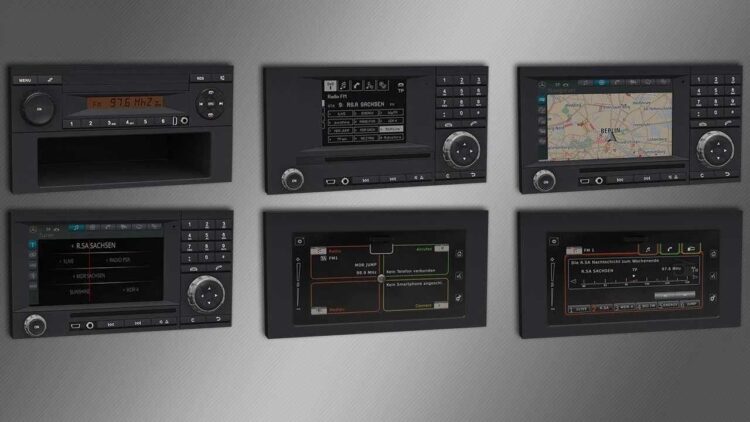 New Actros MP4 Cabin Overhaul v1.58