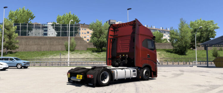 Low deck chassis addon for SCS Iveco S-Way by Sogard3 v1.2 1.58