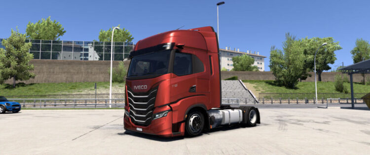 Low deck chassis addon for SCS Iveco S-Way by Sogard3 v1.2 1.58