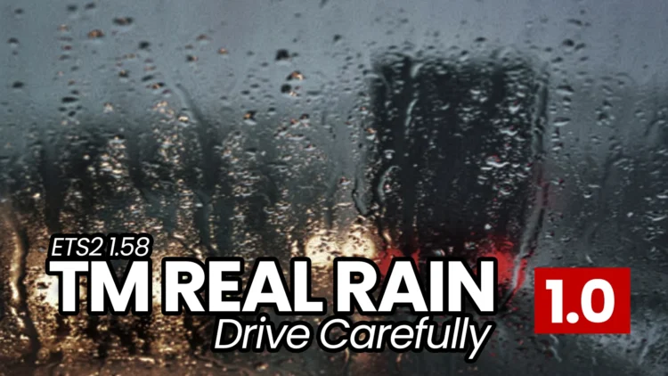 TM Real Rain ETS2 1.58
