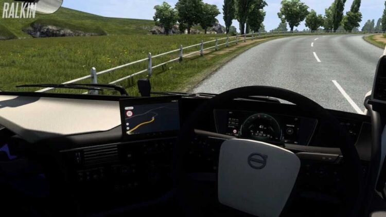 Volvo FH5/6 Speed Limit on GPS v1.58