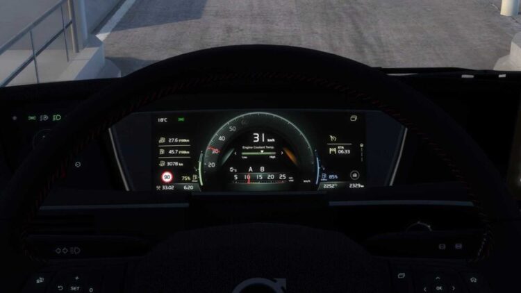 Volvo FH5 Improved Dashboard v1.58