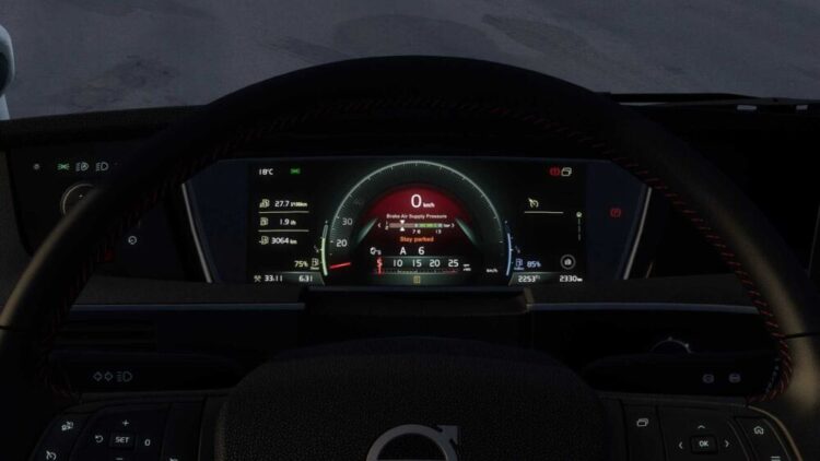 Volvo FH5 Improved Dashboard v1.58