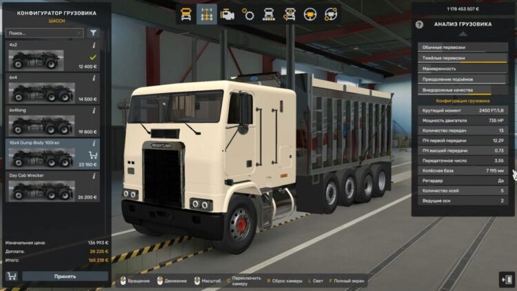 Freightliner FLB Custom 1.58