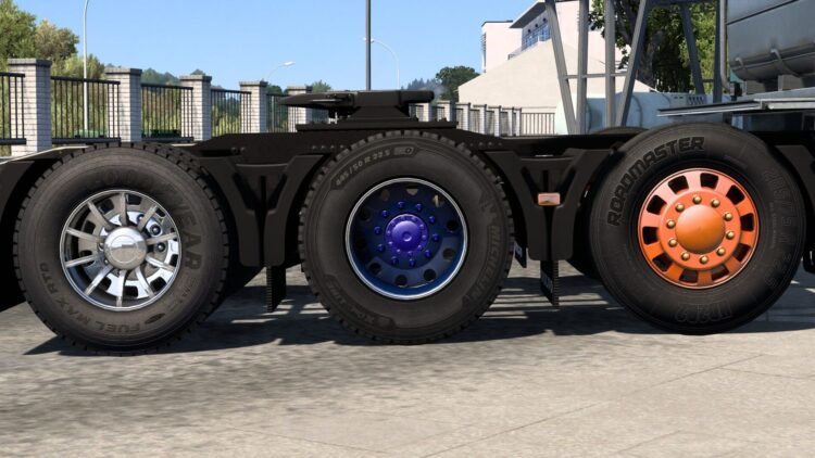 Ats Wheel And Tire Package For Ets2 By Rodonitcho Mods 1.0 1.50 1.59 22 04 2026