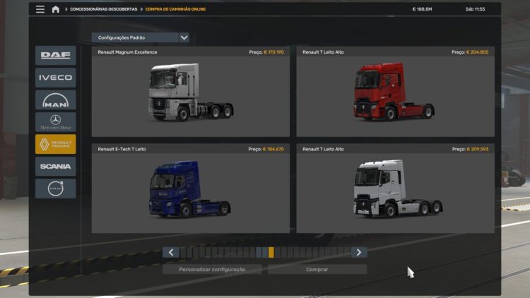 All Trucks At The Dealer Ets2 By Rodonitcho Mods 1.0 1.50 1.59 16 04 2026