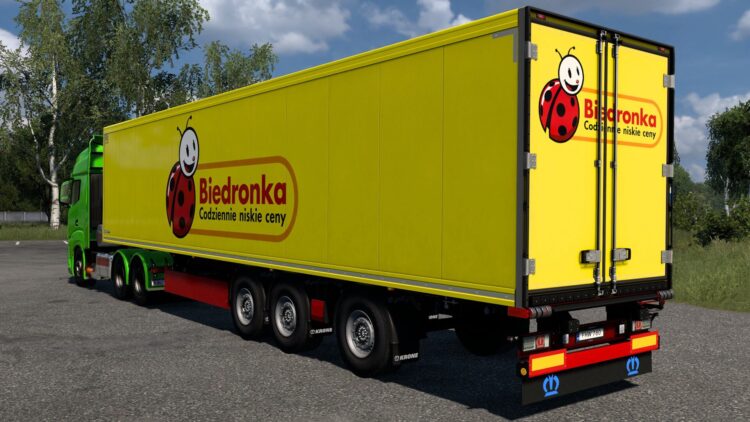 Rodonitcho MODS lança Biedronka KRONE COOL LINER 1.0 (25/04/2026) para ETS2 com 8K e grátis