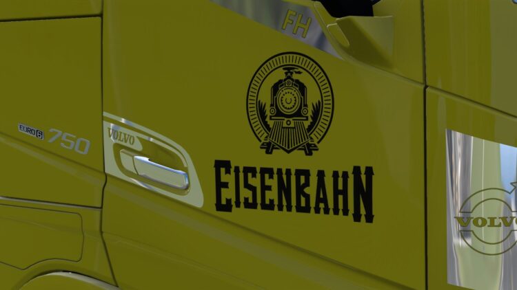 EISENBAHN VOLVO FH5 BY RODONITCHO MODS 2.0 1.50 1.58 31 03 2026