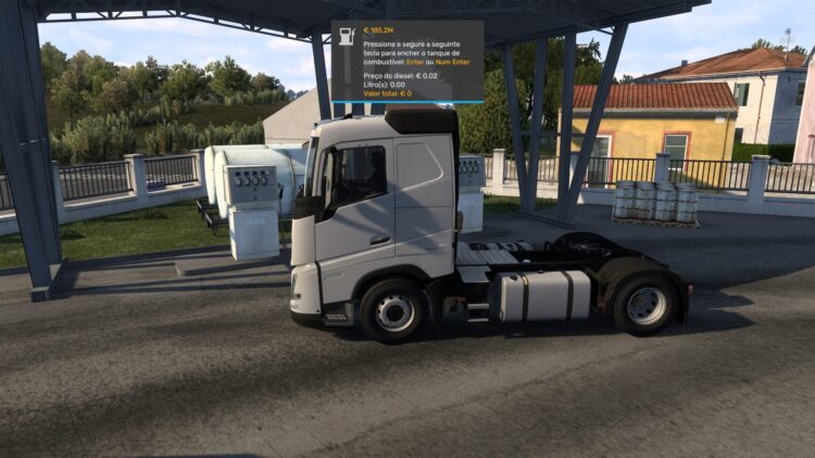 Free Fuel In The Garage Ets2 By Rodonitcho Mods 1.0 1.50 1.58
