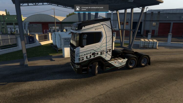 Free Fuel In The Garage Ets2 By Rodonitcho Mods 1.0 1.50 1.58