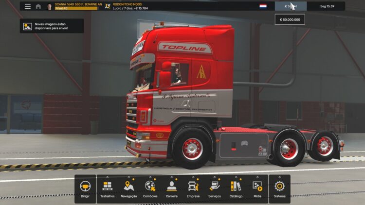 PROFILE SCANIA 164G 580 P. BJARNE ANDERSEN CYRUSTHEVIRUS BY RODONITCHO MODS 1.0 1.59 26 04 2026