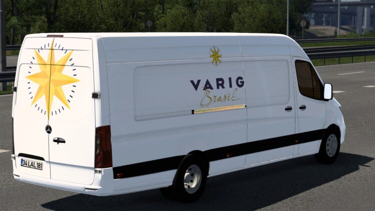 VARIG MERCEDES-BENZ SPRINTER TRZPRO BY RODONITCHO MODS 1.0 1.50 1.59 30 04 2026
