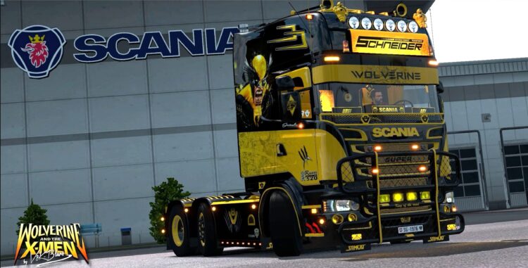 Scania R520 Wolverine v1.4 1.58