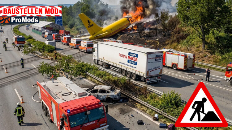 Construction Site Mod PRO ETS2 1.58