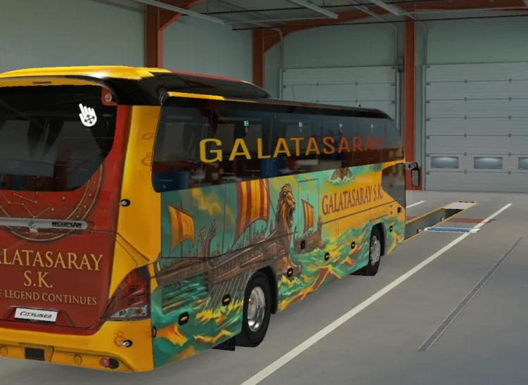 Neoplan New Cityliner (2023) Galatasaray Skin Release