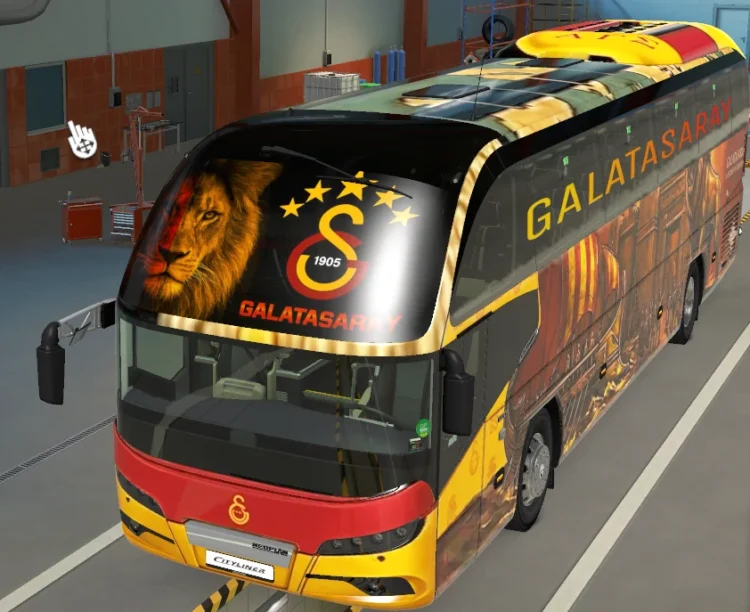 Neoplan New Cityliner (2023) Galatasaray Skin Release