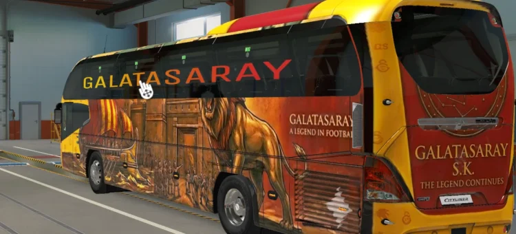 Neoplan New Cityliner (2023) Galatasaray Skin Release