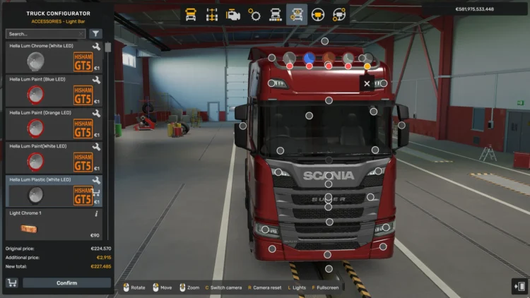 Hella Luminator Chromium Light Pack v1.58