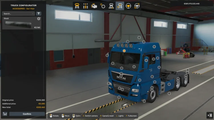 LightFix Skylight for MAN Trucks v1.58