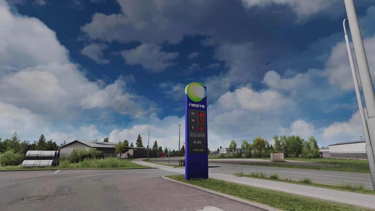 Baixe o mod Real Companies Gas Stations v2.04.13 para ETS2 com recursos e guia.