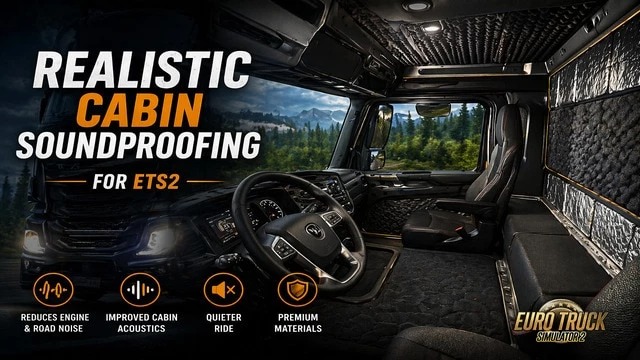 Realistic Cabin Soundproofing v1.0