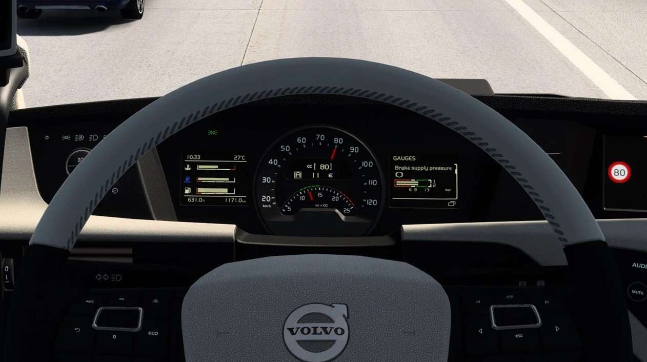 Volvo FH4 Improved Dashboard v3.1