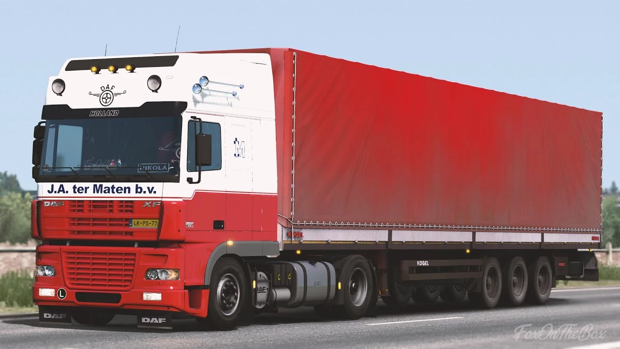 Baixe grátis o DAF 95 XF v1.2 para ETS2 e explore recursos incríveis.